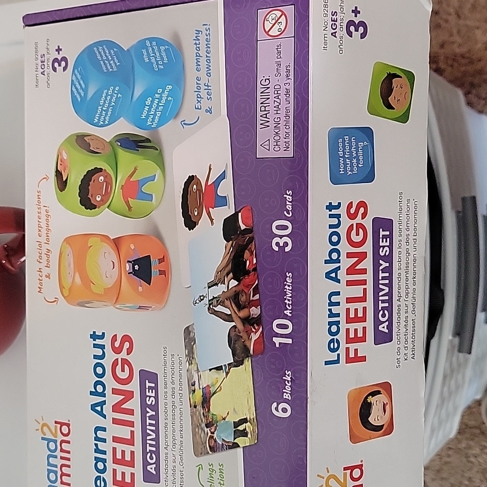 Hand2mind learn about feeling activity set